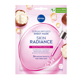 Nivea Skin Radiance maska w płachcie z serum rozświetlającym