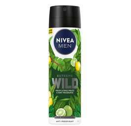 Nivea Men Extreme Wild antyperspirant w spray'u Fresh Citrus 150ml