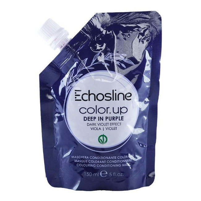 ECHOSLINE Color.up Colouring Conditioning Mask maska koloryzująca do włosów Deep in Purple 150ml