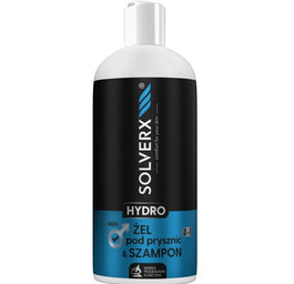 SOLVERX Hydro żel pod prysznic i szampon 2w1 dla mężczyzn 400ml