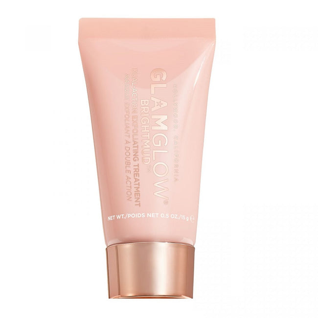 GlamGlow Brightmud Dual-Action Exfoliating Treatment złuszczająca maseczka do twarzy o podwójnym działaniu 15g