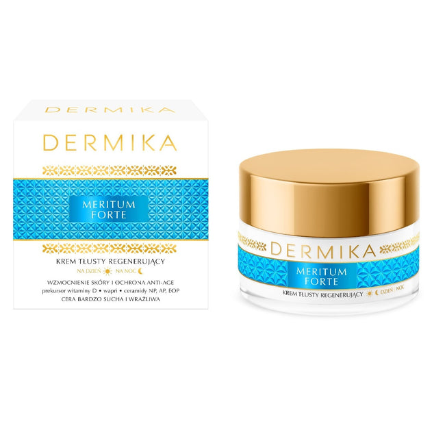 Dermika Meritum Forte krem tłusty regenerujący na dzień i na noc 50ml