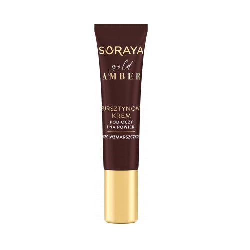 Soraya Gold Amber bursztynowy krem przeciwzmarszczkowy pod oczy i na powieki 15ml