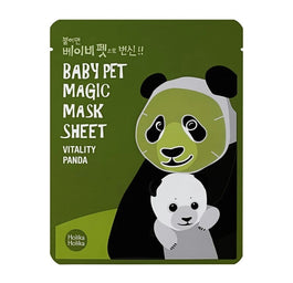 HOLIKA HOLIKA Baby Pet Magic Mask Sheet Vitality Panda witalizująca maska w płachcie