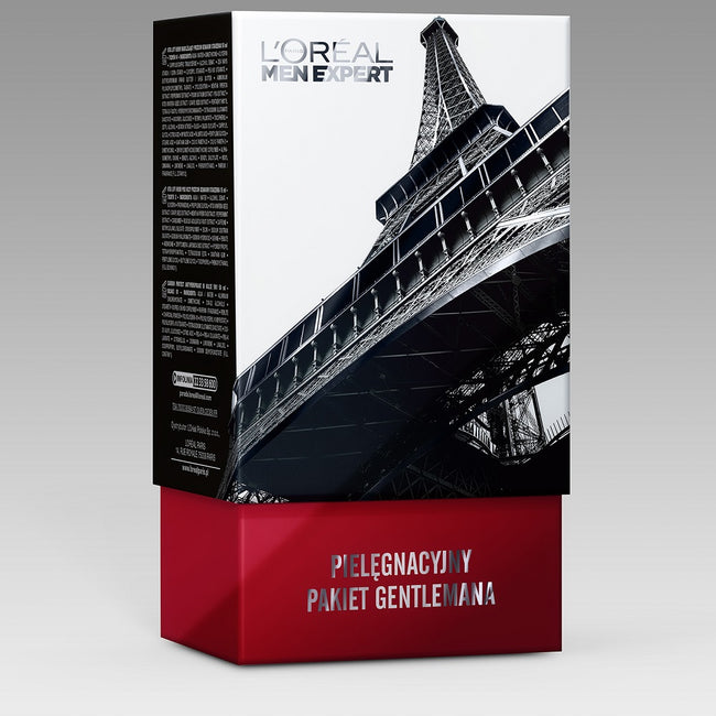 L'Oreal Paris Men Expert Vita Lift zestaw krem nawilżający przeciw oznakom starzenia 50ml + krem pod oczy przeciw oznakom starzenia 15ml + Carbon Protect antyperspirant w kulce 50ml