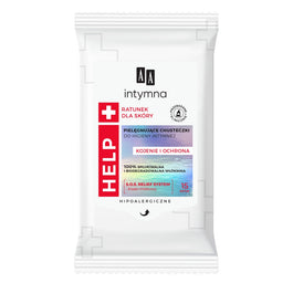 AA Help pielęgnujące chusteczki do higieny intymnej kojenie i ochrona 15szt