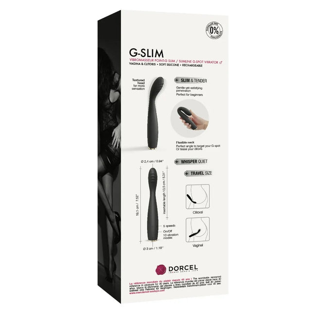 Marc Dorcel G-Slim wibrator punktu G Black