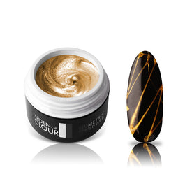 Silcare The Garden of Colour Geometric Hybrid Gel żel hybrydowy do zdobień Gold 5g