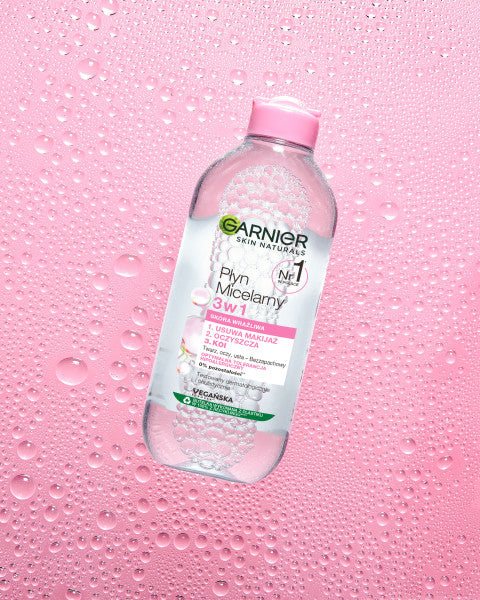 Garnier Skin Naturals płyn micelarny 3w1 skóra wrażliwa 400ml