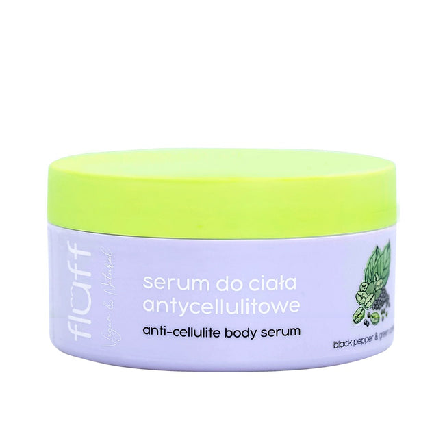 Fluff Anti-Celluite Body Serum antycellulitowe serum do ciała Pieprz Afrykański & Zielona Kawa 100g