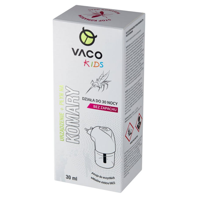 Vaco Elektro KIDS + płyn na komary dla dzieci 30ml