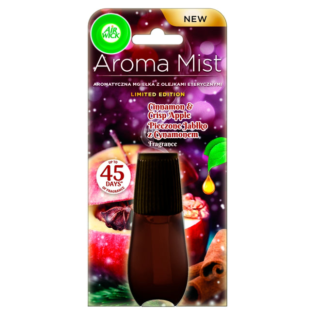 Air Wick Aromatyczna Mgiełka z Olejkami Eterycznymi Relaks wkład do automatycznego odświeżacza Pieczone Jabłko z Cynamonem 20ml