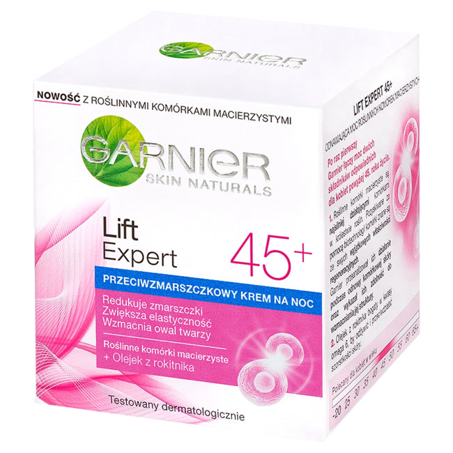 Garnier Lift Expert 45+ przeciwzmarszczkowy krem na noc 50ml