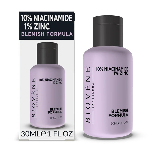 Biovene Blemish Formula zwalczające przebarwienia serum do twarzy z 10% niacynamidem i cynkiem 30ml