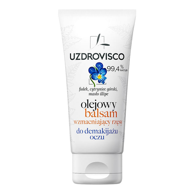 UZDROVISCO Fiołek olejowy balsam wzmacniający rzęsy do demakijażu 60ml