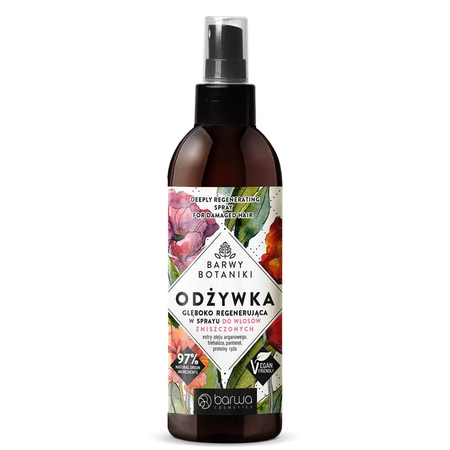 Barwa Barwy Botaniki odżywka głęboko regenerująca w sprayu do włosów zniszczonych 250ml
