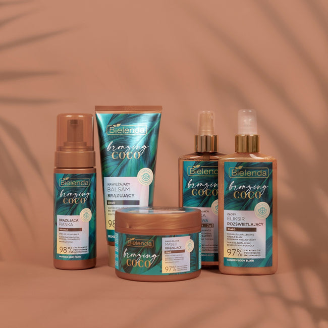 Bielenda Bronzing Coco brązująca pianka do ciała 150ml