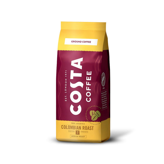 COSTA COFFEE Colombian Roast Medium kawa palona mielona 200g