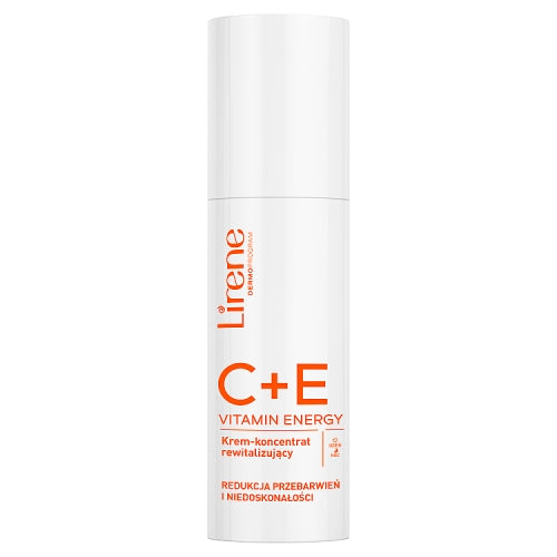 Lirene C+E Vitamin Energy krem-koncentrat rewitalizujący na dzień i na noc 40ml