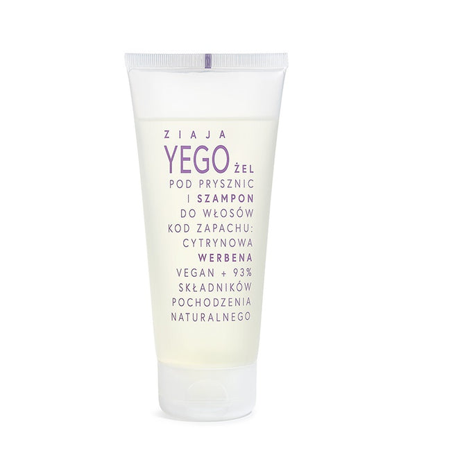 Ziaja Yego żel pod prysznic i szampon do włosów Cytrynowa Werbena 200ml