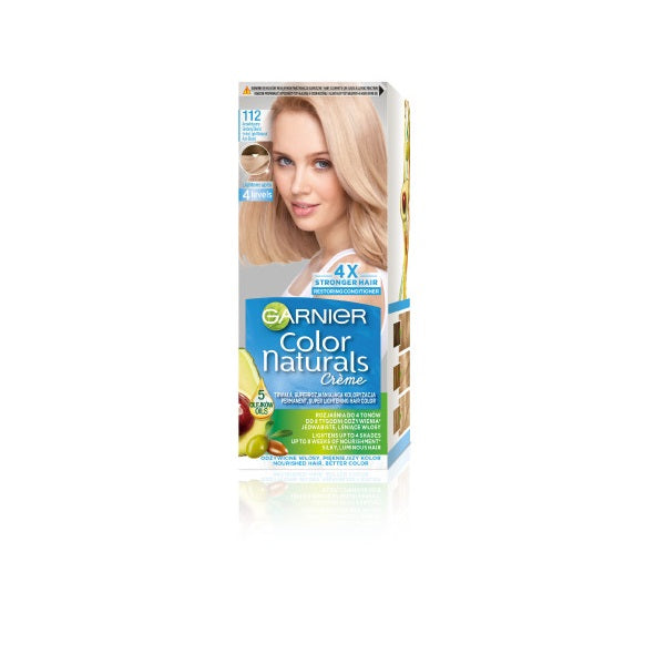 Garnier Color Naturals Creme krem koloryzujący do włosów 112 Arktyczny Srebrny Blond