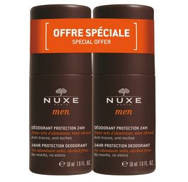 Nuxe Men 24HR Protection Deodorant dezodorant w kulce 24-godzinna ochrona 2x50ml