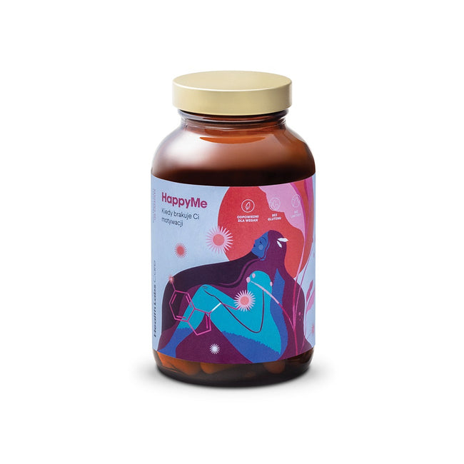 HealthLabs HappyMe kiedy brakuje Ci motywacji suplement diety 120 kapsułek