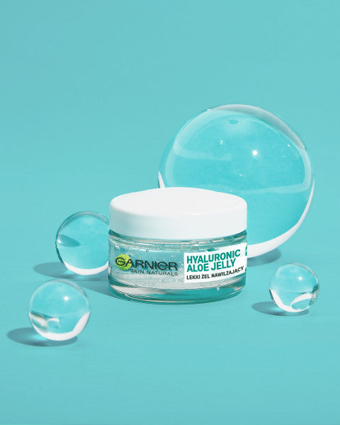 Garnier Hyaluronic Aloe Jelly lekki żel nawilżający do skóry normalnej i mieszanej 50ml