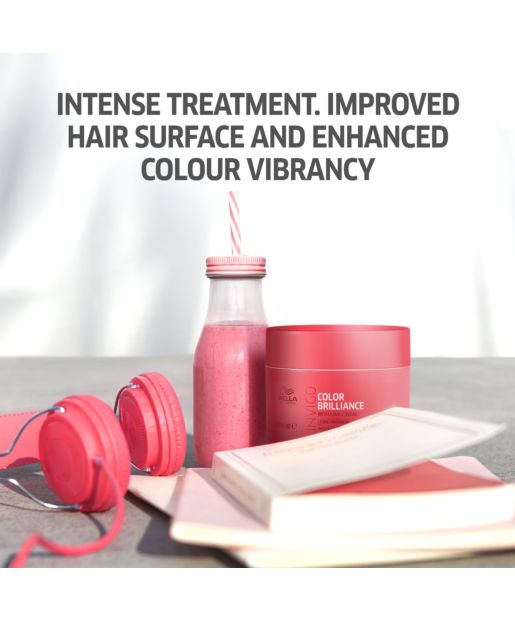 Wella Professionals Invigo Color Brilliance Vibrant Color Mask Coarse maska do włosów grubych uwydatniająca kolor 500ml