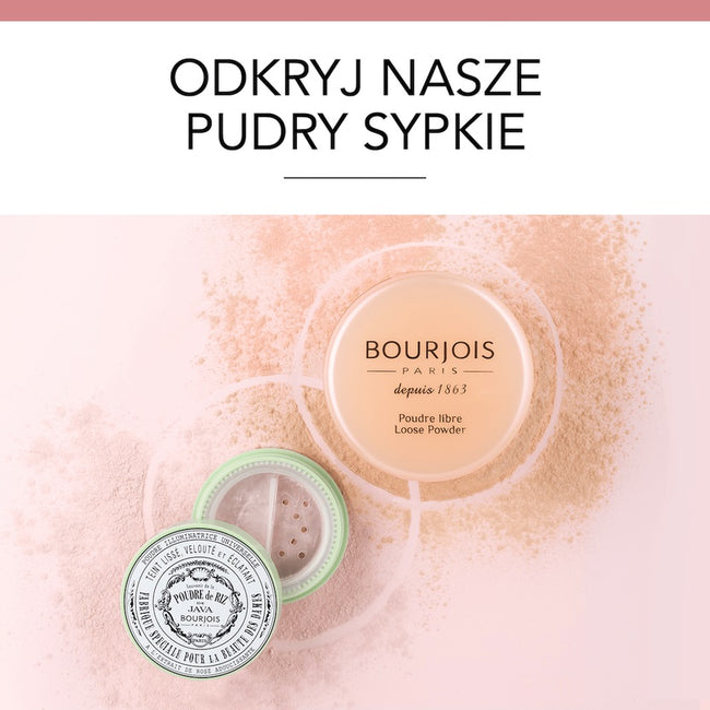 Bourjois Poudre de Riz de Java rozświetlający sypki puder ryżowy 00 3.5g