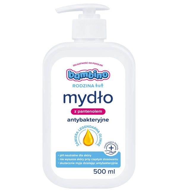 Bambino Rodzina mydło do rąk antybakteryjne 500ml