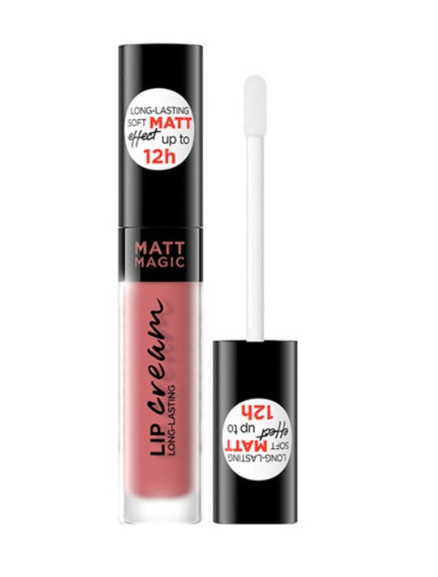 Eveline Cosmetics Matt Magic Lip Cream pomadka do ust w płynie 05 Lovely Nude Rose 4.5ml