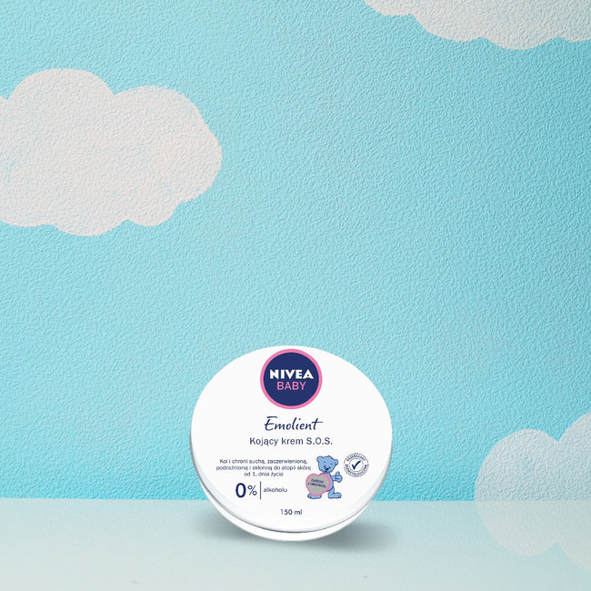 Nivea Baby Emolient kojący krem S.O.S dla dzieci 150ml