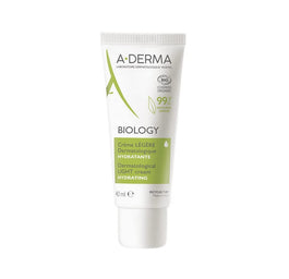 A-Derma Biology Hydrating Dermatological Light Cream lekki nawilżający krem do twarzy 40ml