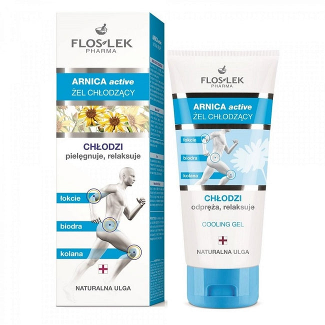 Floslek Arnica Active żel chłodzący na łokcie biodra i kolana 200ml