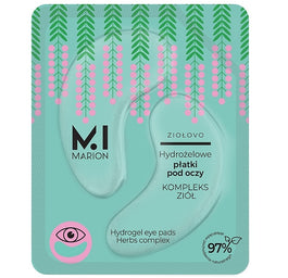 Marion Ziołovo hydrożelowe płatki pod oczy Kompleks Ziół 2szt