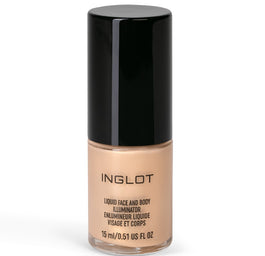 Inglot Liquid Face & Body Illuminator rozświetlacz do twarzy i ciała w płynie 69 15ml