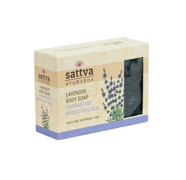 Sattva Body Soap indyjskie mydło glicerynowe Lavender 125g
