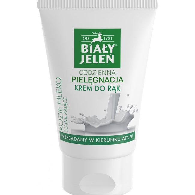 Biały Jeleń Kozie Mleko hipoalergiczny krem do rąk 100ml