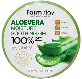 FarmStay Aloevera Moisture Soothing Gel koreański aloesowy żel 300ml