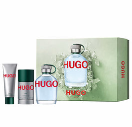 Hugo Boss Hugo Man zestaw woda toaletowa spray 125ml + dezodorant sztyft 75ml + żel pod prysznic 50ml