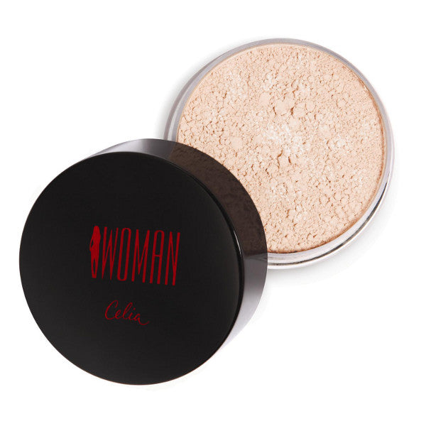 Celia Woman Powder puder sypki do twarzy 09 Transparentny Glow 25g