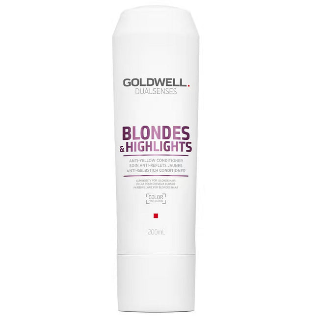 Goldwell Dualsenses Blondes & Highlights Anti-Yellow Conditioner odżywka do włosów blond neutralizująca żółty odcień 200ml