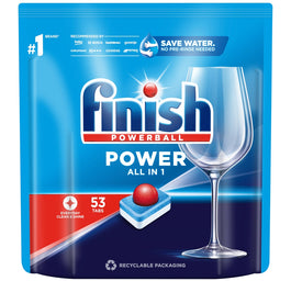 Finish Power All in 1 tabletki do zmywarki Fresh 53szt