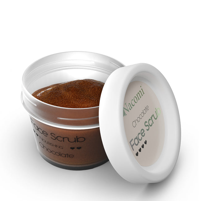 Nacomi Face Scrub peeling odżywczy do twarzy i ust Chocolate 80g