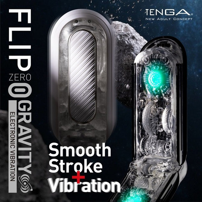 TENGA Flip Zero Gravity EV masturbator wielokrotnego użytku Black