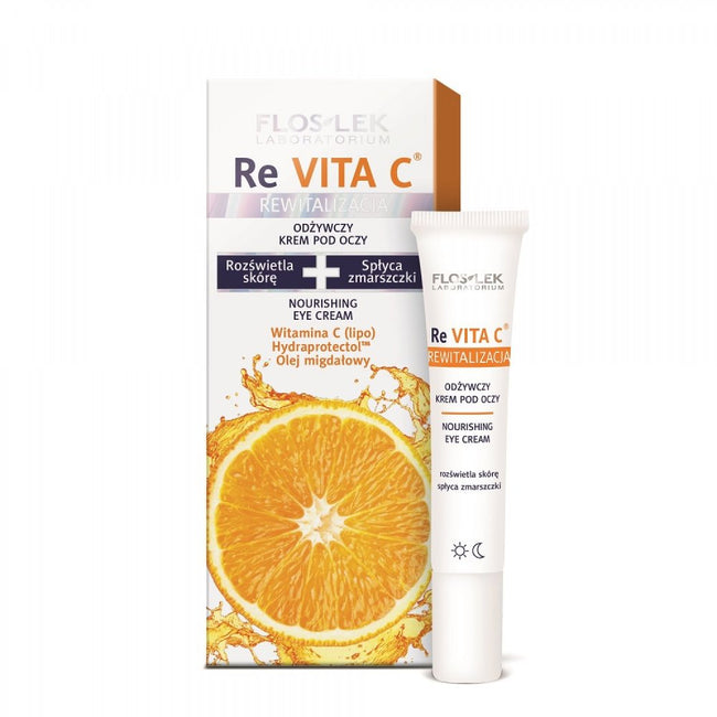 Floslek Re Vita C 40+ odżywczy krem pod oczy 15ml