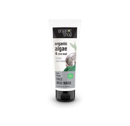 Organic Shop Sea Depth Face Mud Mask organiczna maska błotna do twarzy Algae & Sea Mud 75ml
