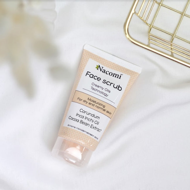Nacomi Face Scrub peeling nawilżający do twarzy 75ml