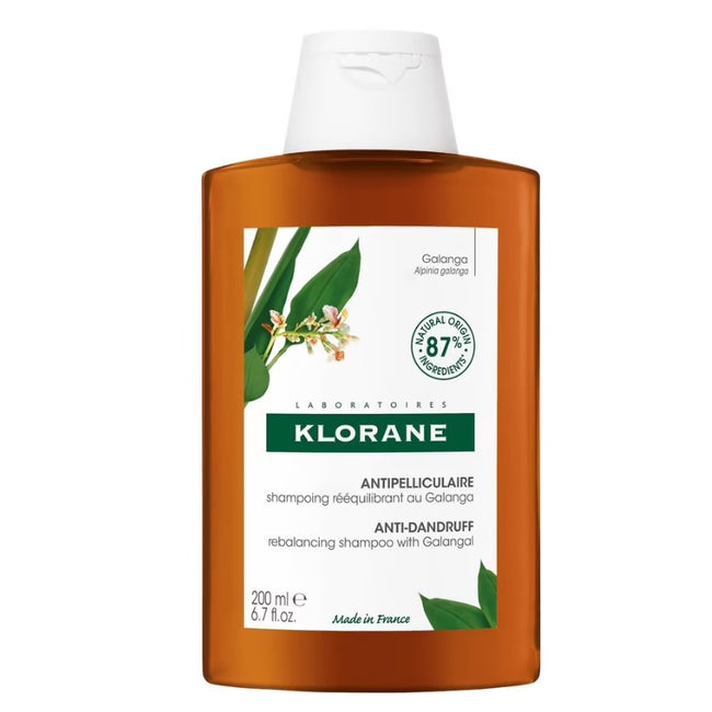 Klorane Anti-Dandruff Rebalancing Shampoo szampon przywracający równowagę z galangalem 200ml